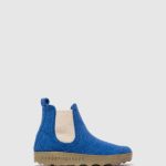 laarzen Indigo blauw vrouwen Asportuguesas chelsea enkellaars caia 6JPTP158