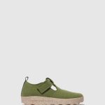 Mary Jane groente vrouwen Asportuguesas mary jane schoenen cate 6JPTP113