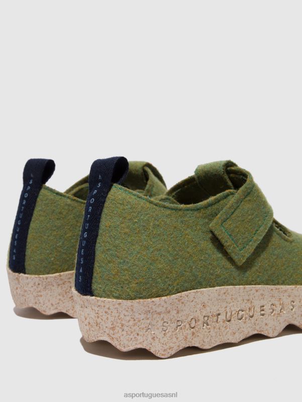 Mary Jane groente vrouwen Asportuguesas mary jane schoenen cate 6JPTP113 - Afbeelding 5