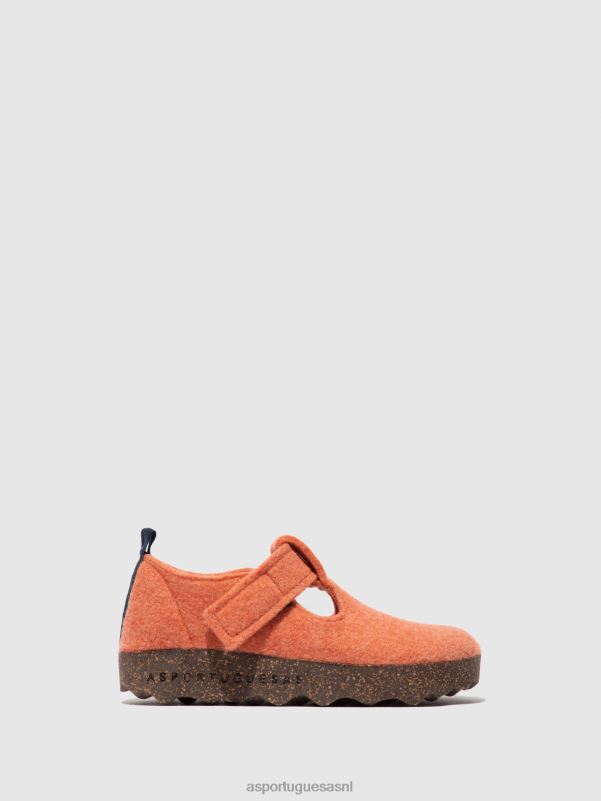Mary Jane mandarijn vrouwen Asportuguesas mary jane schoenen cate 6JPTP92 - Afbeelding 1