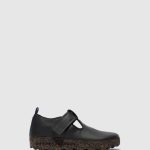 Mary Jane zwart veganistisch leer vrouwen Asportuguesas mary jane schoenen cate 6JPTP36