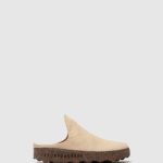 muilezels beige(suède) vrouwen Asportuguesas slip-on muilezels klei 6JPTP146