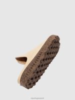 muilezels beige(suède) vrouwen Asportuguesas slip-on muilezels klei 6JPTP146 - Afbeelding 4
