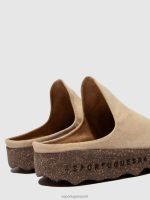 muilezels beige(suède) vrouwen Asportuguesas slip-on muilezels klei 6JPTP146 - Afbeelding 5