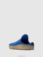 muilezels blauw vrouwen Asportuguesas slip-on muilezels komen 6JPTP145 - Afbeelding 3
