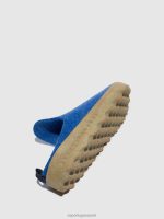 muilezels blauw vrouwen Asportuguesas slip-on muilezels komen 6JPTP145 - Afbeelding 4