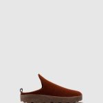 muilezels bruin vrouwen Asportuguesas slip-on muilezels komen 6JPTP143