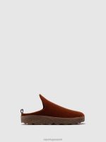 muilezels bruin vrouwen Asportuguesas slip-on muilezels komen 6JPTP143