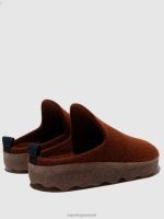 muilezels bruin vrouwen Asportuguesas slip-on muilezels komen 6JPTP143 - Afbeelding 4