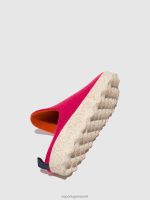 muilezels fuchsia vrouwen Asportuguesas slip-on muilezels komen 6JPTP140 - Afbeelding 4