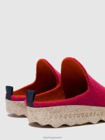 muilezels fuchsia vrouwen Asportuguesas slip-on muilezels komen 6JPTP140 - Afbeelding 5