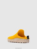 muilezels geel vrouwen Asportuguesas slip-on muilezels komen 6JPTP141 - Afbeelding 3