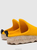 muilezels geel vrouwen Asportuguesas slip-on muilezels komen 6JPTP141 - Afbeelding 5