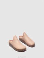 muilezels lief roze vrouwen Asportuguesas slip-on muilezels klei 6JPTP136 - Afbeelding 2