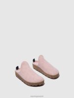muilezels roze vrouwen Asportuguesas slip-on muilezels komen 6JPTP139 - Afbeelding 2