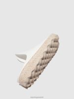 muilezels wit vrouwen Asportuguesas slip-on muilezels klei 6JPTP137 - Afbeelding 4