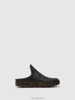 muilezels zwart Heren Asportuguesas slip-on muilezels klei 6JPTP213