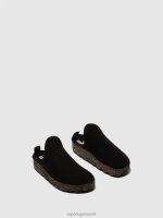 muilezels zwart vrouwen Asportuguesas slip-on muilezels komen 6JPTP130 - Afbeelding 2