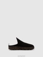 muilezels zwart vrouwen Asportuguesas slip-on muilezels komen 6JPTP130