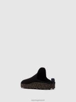 muilezels zwart vrouwen Asportuguesas slip-on muilezels komen 6JPTP130 - Afbeelding 3