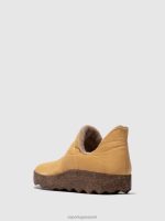 schoenen beige vrouwen Asportuguesas schoenen met ronde neus crus 6JPTP103 - Afbeelding 3