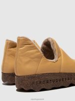 schoenen beige vrouwen Asportuguesas schoenen met ronde neus crus 6JPTP103 - Afbeelding 5