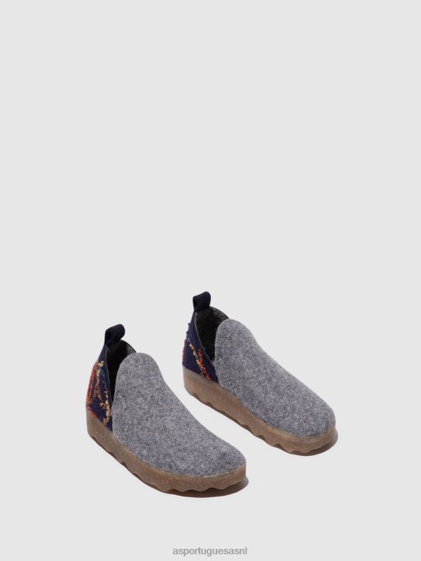 schoenen betonvilt aanwezig vrouwen Asportuguesas schoenen met ronde neus stad 6JPTP51 - Afbeelding 2