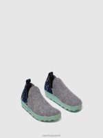 schoenen betonvilt dehor vrouwen Asportuguesas schoenen met ronde neus stad 6JPTP97 - Afbeelding 2