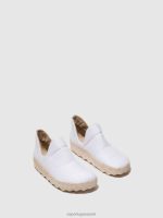 schoenen blanco vrouwen Asportuguesas schoenen met ronde neus crus 6JPTP115 - Afbeelding 2