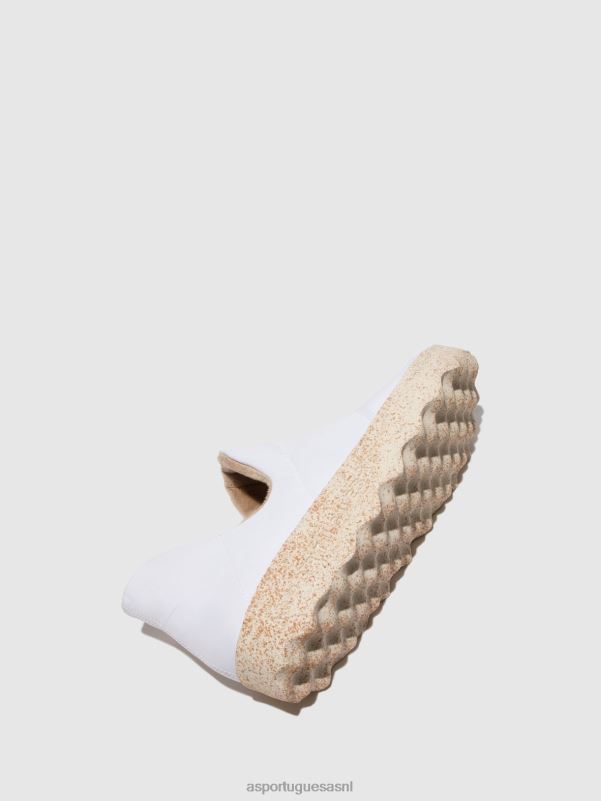 schoenen blanco vrouwen Asportuguesas schoenen met ronde neus crus 6JPTP115 - Afbeelding 4