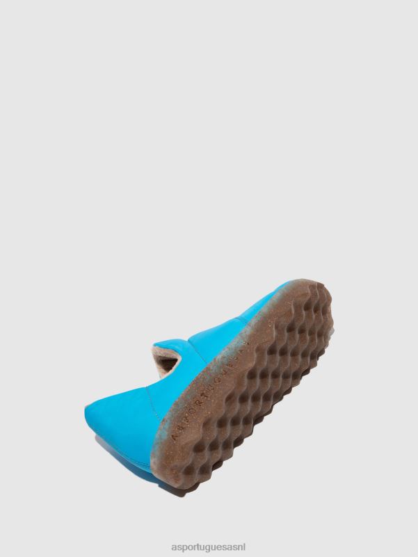 schoenen blauw Heren Asportuguesas schoenen met ronde neus crus 6JPTP210 - Afbeelding 4
