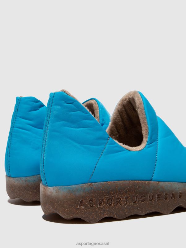 schoenen blauw Heren Asportuguesas schoenen met ronde neus crus 6JPTP210 - Afbeelding 5