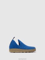 schoenen blauw Heren Asportuguesas schoenen met ronde neus stad 6JPTP209