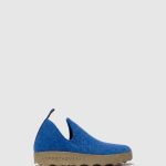 schoenen blauw vrouwen Asportuguesas schoenen met ronde neus stad 6JPTP101