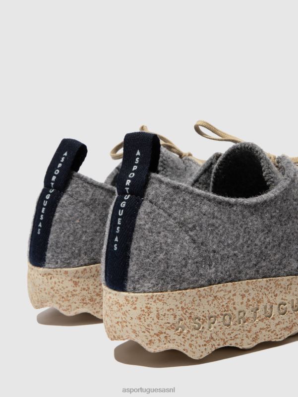 schoenen concreet Heren Asportuguesas schoenen met ronde neus chatten 6JPTP195 - Afbeelding 5