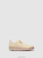 schoenen creme pinatex vrouwen Asportuguesas instapschoenen kamp 6JPTP90