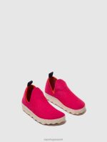 schoenen fuchsia vrouwen Asportuguesas schoenen met ronde neus stad 6JPTP77 - Afbeelding 2