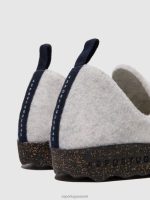 schoenen gebroken wit vrouwen Asportuguesas schoenen met ronde neus stad 6JPTP91 - Afbeelding 4