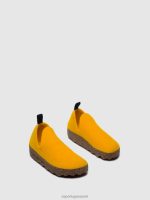 schoenen geel vrouwen Asportuguesas instapschoenen stad 6JPTP65 - Afbeelding 2