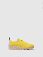 schoenen geel vrouwen Asportuguesas veterschoenen kamp 6JPTP110