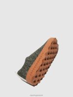 schoenen groene merinowol vrouwen Asportuguesas instapschoenen kamp 6JPTP120 - Afbeelding 4