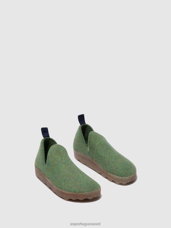 schoenen groente vrouwen Asportuguesas schoenen met ronde neus stad 6JPTP89 - Afbeelding 2