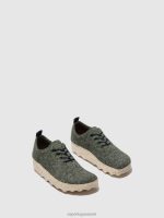 schoenen groente vrouwen Asportuguesas veterschoenen kamp 6JPTP99 - Afbeelding 2