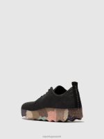 schoenen houtskool pinatex & veelkleurige zool vrouwen Asportuguesas instapschoenen kamp 6JPTP40 - Afbeelding 3