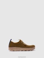 schoenen karamel vrouwen Asportuguesas veterschoenen chatten 6JPTP78