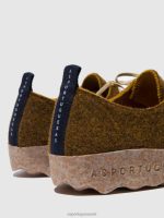 schoenen karamel vrouwen Asportuguesas veterschoenen chatten 6JPTP78 - Afbeelding 5