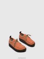 schoenen koraal vrouwen Asportuguesas veterschoenen chatten 6JPTP86 - Afbeelding 2