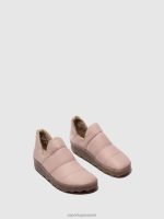 schoenen lila vrouwen Asportuguesas schoenen met ronde neus crus 6JPTP117 - Afbeelding 2