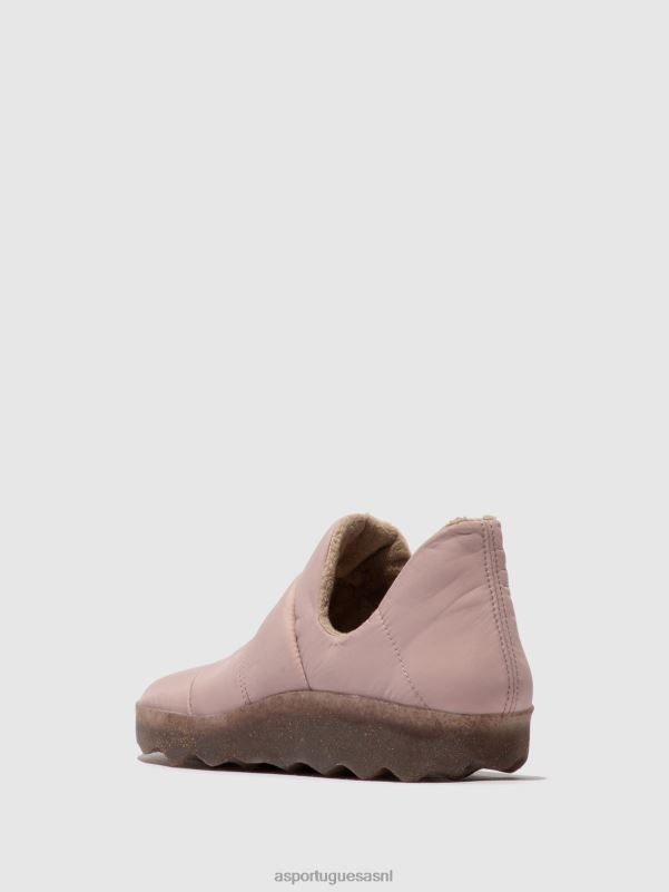 schoenen lila vrouwen Asportuguesas schoenen met ronde neus crus 6JPTP117 - Afbeelding 3
