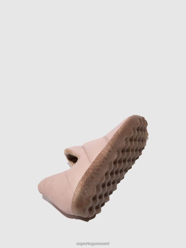 schoenen lila vrouwen Asportuguesas schoenen met ronde neus crus 6JPTP117 - Afbeelding 4